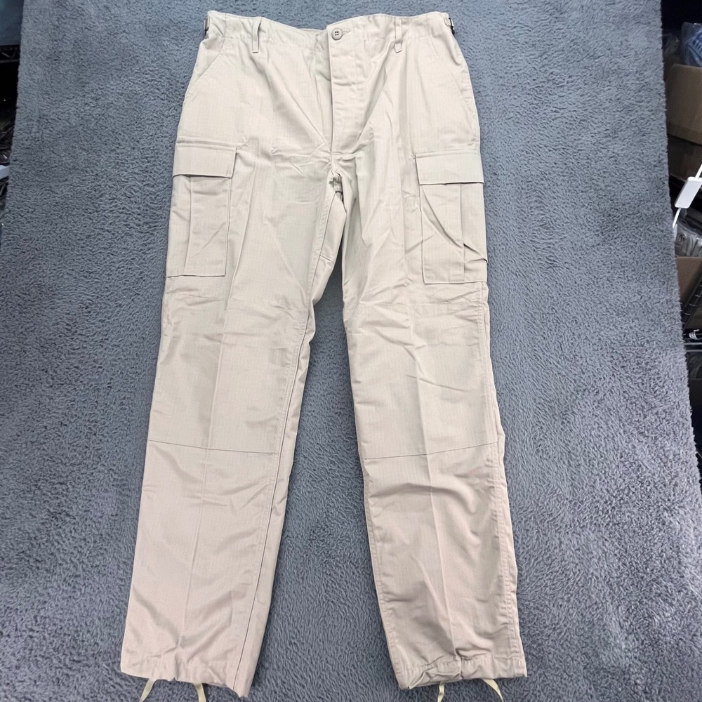 Propper‎ BDU Trouser Tactical Military Cargo Pants Khaki LL Rip Stop